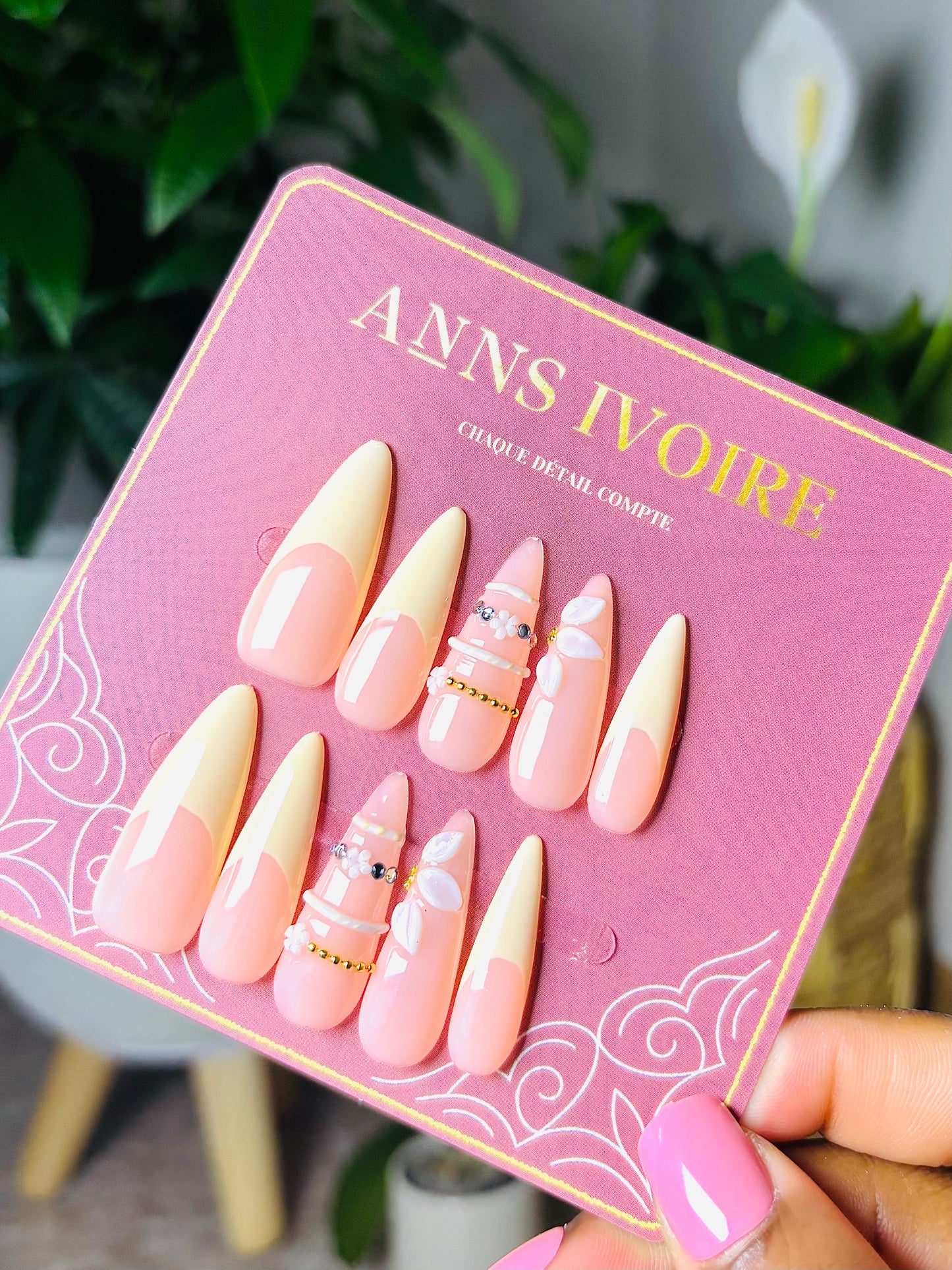 Rose Nude Stiletto | Taille M